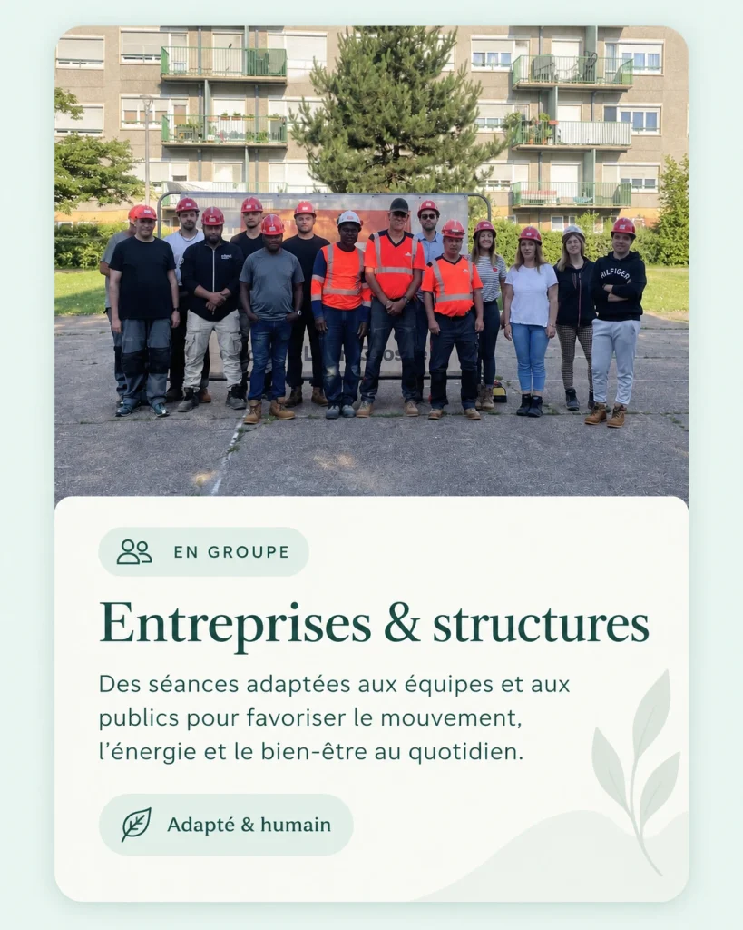 Découvrir les interventions sportives en entreprise et en structure à Rouen